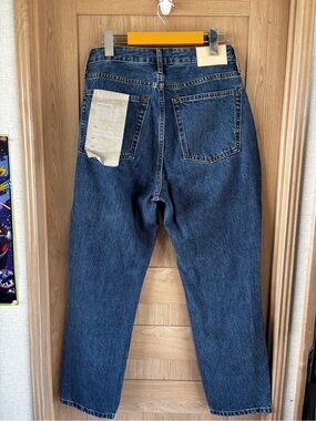 Everlane The Curvy 90s Cheeky Straight Denim Jeans Size 28 Crop NEW